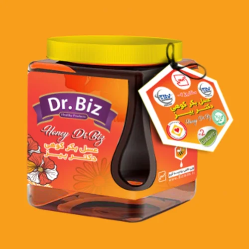عسل بکر کوهی با ساکاروز زیر 2 درصد 900 گرمی DR.BIZ
