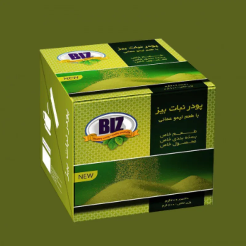پودر نبات BIZ  با طعم لیمو عمانی
